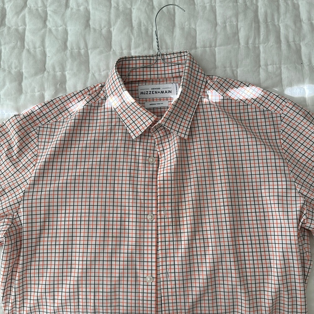 Mizzen + Main men’s dress shirt